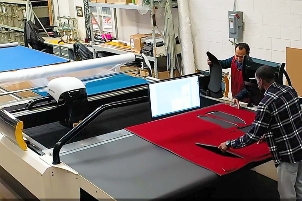 LJ Design and Manufacturing employees at work