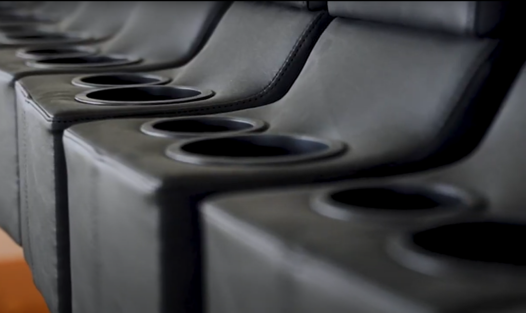 Upholstered truck consoles